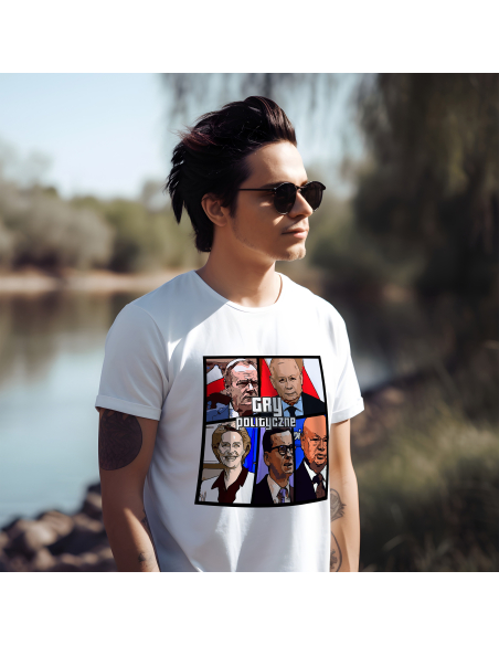 KOSZULKA MĘSKA Gry polityczne