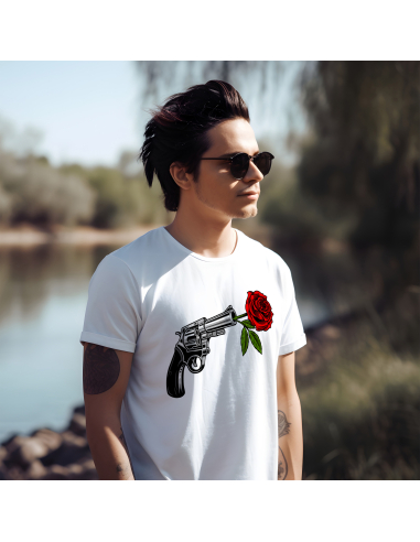 KOSZULKA MĘSKA Guns N' Roses rewolwer...