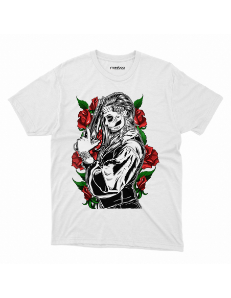 KOSZULKA MĘSKA Guns N' Roses kobieta i róże