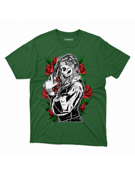 KOSZULKA MĘSKA Guns N' Roses kobieta i róże