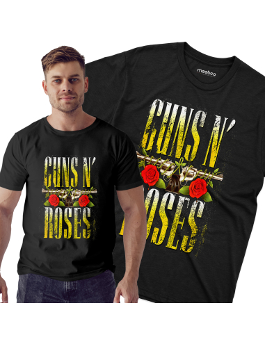 KOSZULKA MĘSKA Guns N' Roses duży napis