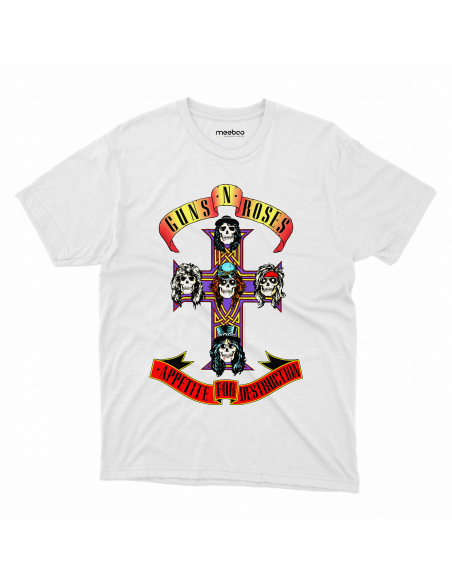 KOSZULKA MĘSKA Guns N' Roses krzyż i czaszki