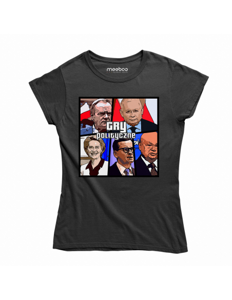 KOSZULKA DAMSKA Gry polityczne