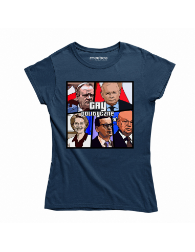 KOSZULKA DAMSKA Gry polityczne