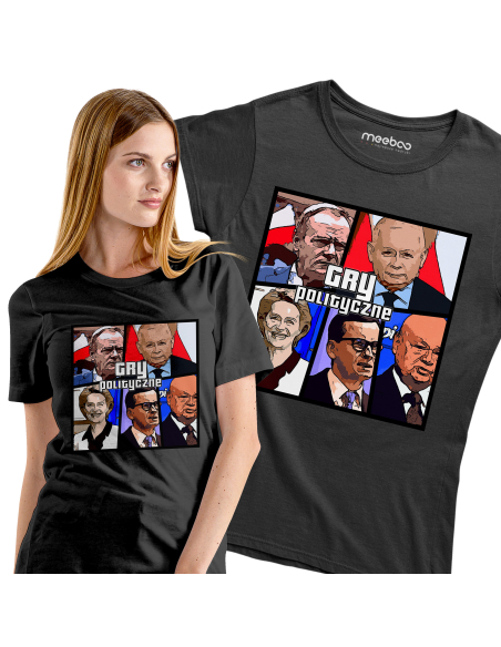 KOSZULKA DAMSKA Gry polityczne