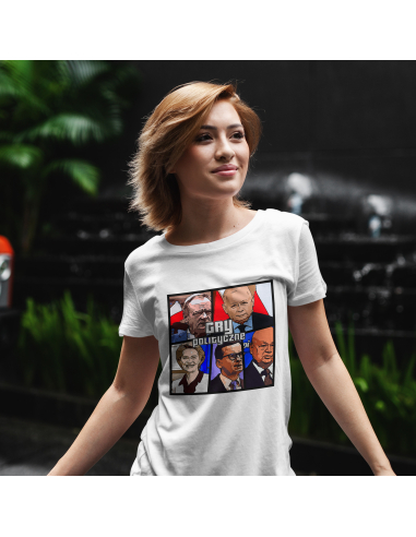 KOSZULKA DAMSKA Gry polityczne