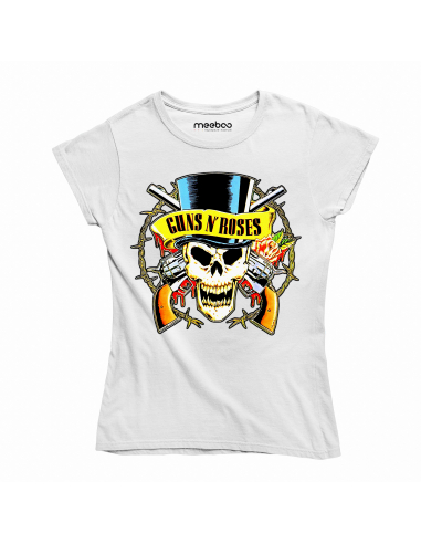 KOSZULKA DAMSKA Guns N' Roses czaszka...