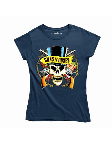 KOSZULKA DAMSKA Guns N' Roses czaszka...