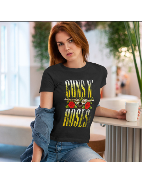 KOSZULKA DAMSKA Guns N' Roses duży napis