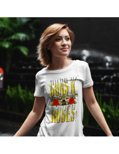 KOSZULKA DAMSKA Guns N' Roses duży napis