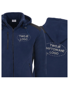 Gruby POLAR 340 z kapturem...