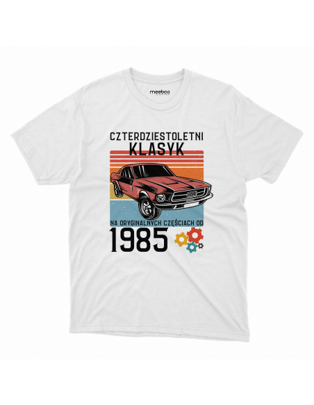 KOSZULKA MĘSKA 40 letni klasyk, na oryginalnych częściach