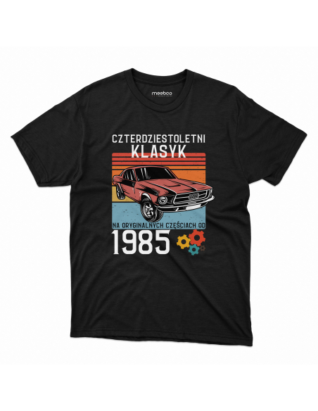 KOSZULKA MĘSKA 40 letni klasyk, na oryginalnych częściach