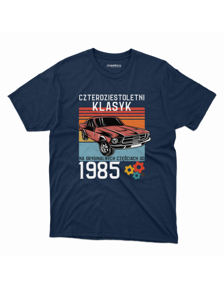 KOSZULKA MĘSKA 40 letni klasyk, na oryginalnych częściach