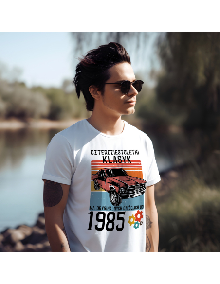 KOSZULKA MĘSKA 40 letni klasyk, na oryginalnych częściach