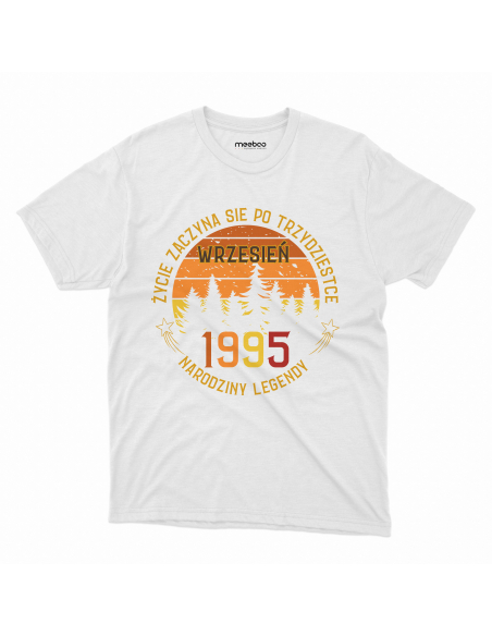 KOSZULKA MĘSKA Życie zaczyna się po 30