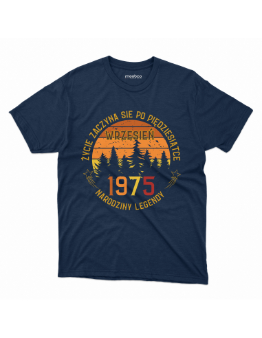 KOSZULKA MĘSKA Życie zaczyna się po 50