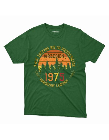 KOSZULKA MĘSKA Życie zaczyna się po 50