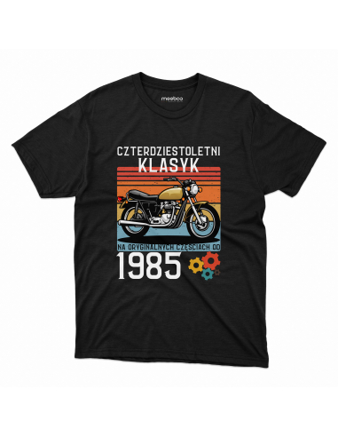 KOSZULKA MĘSKA 40 letni klasyk motocykl