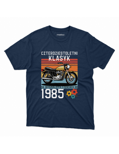 KOSZULKA MĘSKA 40 letni klasyk motocykl