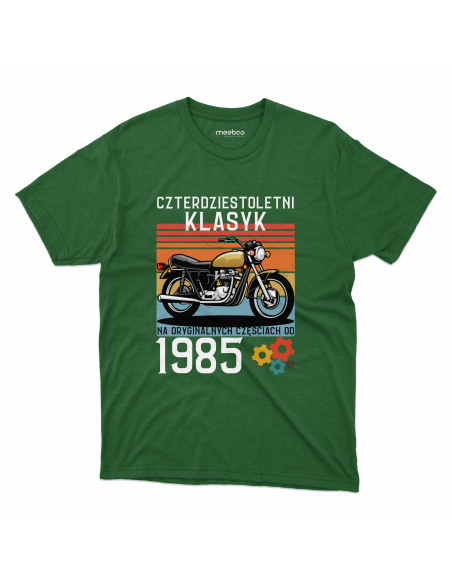 KOSZULKA MĘSKA 40 letni klasyk motocykl