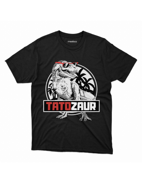 KOSZULKA MĘSKA Tatozaur w okularach