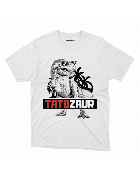 KOSZULKA MĘSKA Tatozaur w okularach