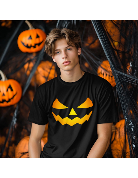 Koszulka DZIECIĘCA Dyniowy uśmiech Halloween