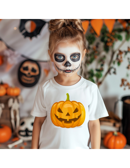 Koszulka DZIECIĘCA Straszna dynia Halloween