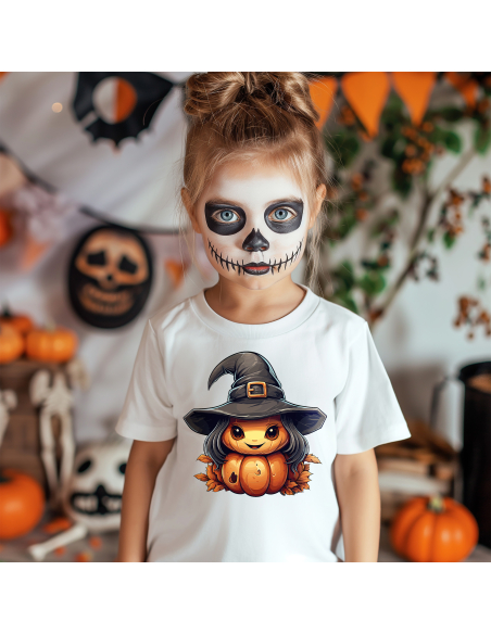 Koszulka DZIECIĘCA Pani dynia Halloween