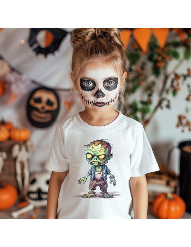 Koszulka DZIECIĘCA Zombie Halloween