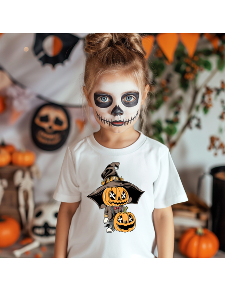 Koszulka DZIECIĘCA Dynie strach Halloween