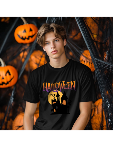 Koszulka DZIECIĘCA Nawiedzony dom Halloween