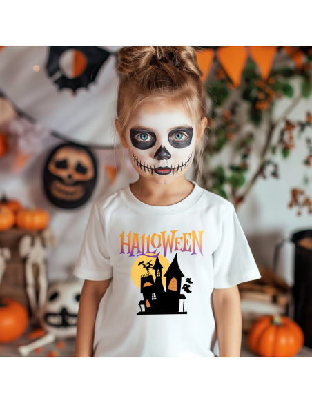 Koszulka DZIECIĘCA Nawiedzony dom Halloween