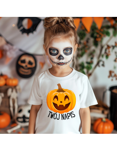 Koszulka DZIECIĘCA Uśmiechnięta dynia...