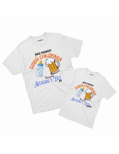 Zestaw KOSZULKA MĘSKA + KOSZULKA...