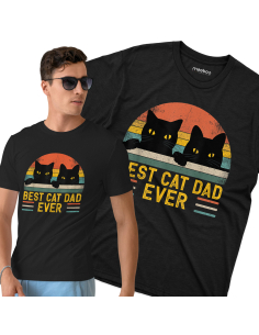 KOSZULKA MĘSKA Best cat dad...