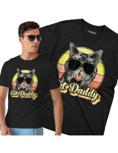 KOSZULKA MĘSKA Best cat dad...