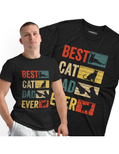KOSZULKA MĘSKA Best cat dad...