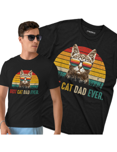 KOSZULKA MĘSKA Best cat dad...