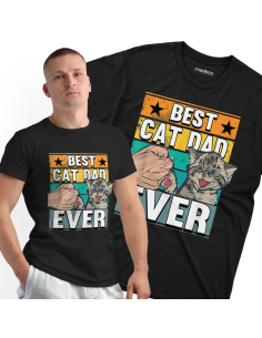 KOSZULKA MĘSKA Best cat dad...