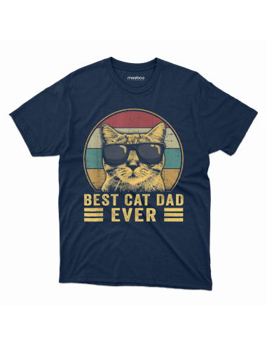 KOSZULKA MĘSKA Best cat dad ever - w...