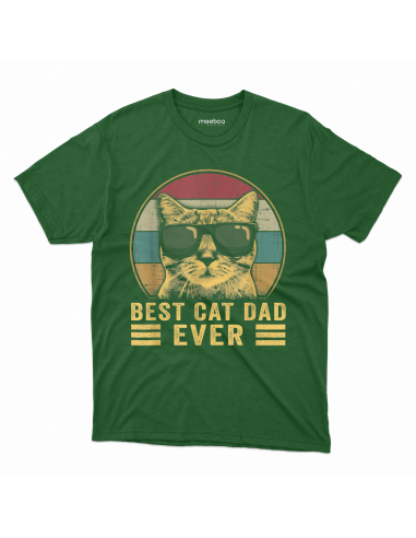 KOSZULKA MĘSKA Best cat dad ever - w...