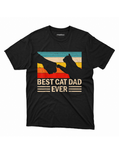 KOSZULKA MĘSKA Best cat dad ever -...
