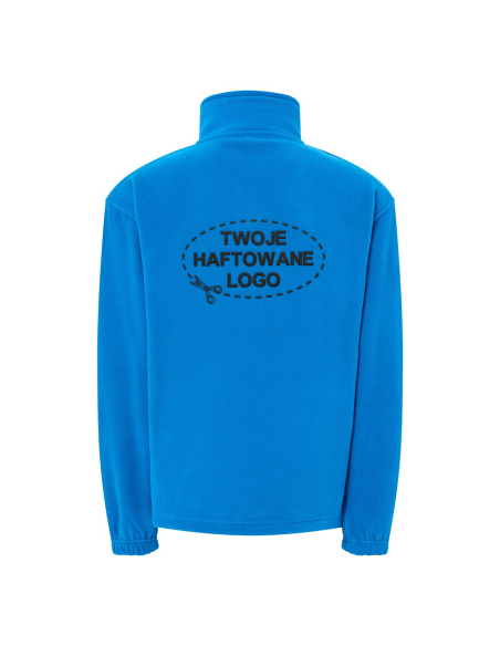 Gruby męski POLAR 300 z wyhaftowanym Twoim logo - Aqua