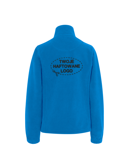 Gruby damski POLAR 300 z wyhaftowanym Twoim logo - Aqua