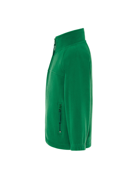 Gruby dziecięcy POLAR 300 z wyhaftowanym Twoim logo - Kelly Green