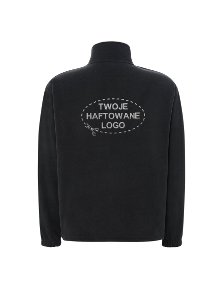 Gruby męski POLAR 300 z wyhaftowanym Twoim logo - Forest Green