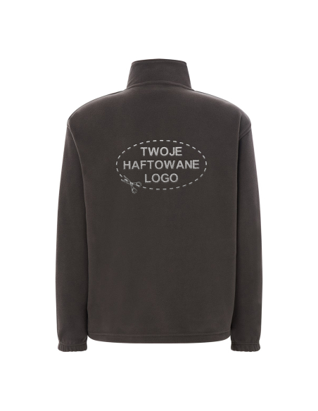 Gruby męski POLAR 300 z wyhaftowanym Twoim logo - Graphite