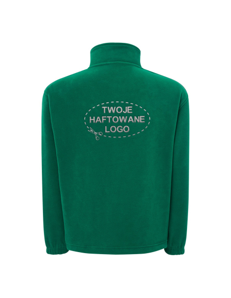 Gruby męski POLAR 300 z wyhaftowanym Twoim logo - Kelly Green